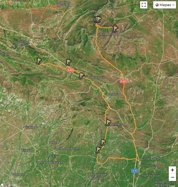 Ruta Entre los Valles de los ríos Úrbel y Hormazuela